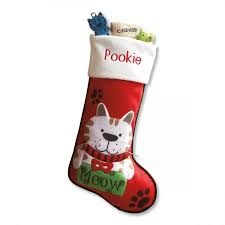 Many of these 19 dog christmas stockings can come personalized with your dog's name. Custom Pet Christmas Stockings Colorful Images