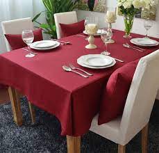 How to make plastic tablecloths look nice? Solid Red Colored Thick Cotton Table Cloths Table Cover Restaurant Dining Table Coffee Table Cloth Christmas Decorations Red Various Size From Ruoyi 6 67 Dh Coffee Table Cloth Christmas Table Cloth