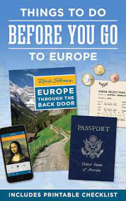 A Rick Steves Travel Checklist To Print Out Before Your Trip Rick Steves Travel Travel Checklist Holiday Travel