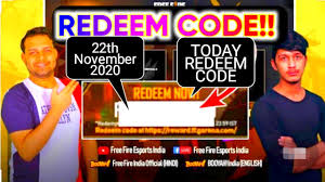 New valid redeem codes for garena free fire. Free Fire Redeem Code Today 22th November 2020 Ffcs Redeem Code New Gloo Wall Skin Youtube