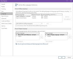 How To Switch Between American And British Spell Check In Word