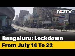No new trains or flights will be permitted to run. Bengaluru Announces Lockdown From July 14 As Covid 19 Cases Rise Youtube