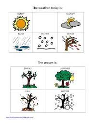 Teaching Weather Seasons Printable Teaching Weather Seasons Preschool Preschool Special Education