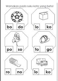 Tuliskan empat negara yang menjadi. 31 Suku Kata Ideas Preschool Learning Preschool Activities Preschool Learning Activities
