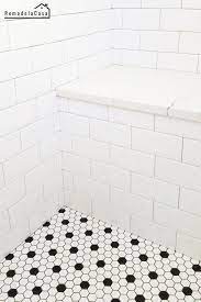 Maybe you would like to learn more about one of these? Bathroom Renovation Installing Subway Tile Bathroomshowermarble White Bathroom Tiles Black And White Tiles Bathroom Bathroom Renovation
