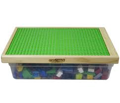 Duplo Compatible Table Top With Storage Lego Tray Lego For Kids Storage Kids Room