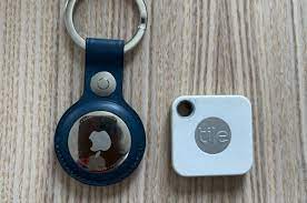 Leather 2021 shockproof protective case for apple airtag soft leather hangable keychain locator tracker case. Apple Airtag Versus Tile Tracker