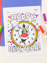 Have your kid color in the lovely new york cityscape picture as the fireworks pop to celebrate the arrival of new year. Free New Year Coloring Pages Fun365