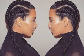 Grab a clear elastic and tie off the braid, looping the ends into a bun. 5 Celebrities With Double Braid Hairstyles Be Beautiful India