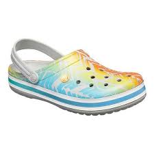 Crocs Crocband Graphic Iii Clog Multi Light Grey Clogs Crocs Crocband Crocs Crocs Shoes