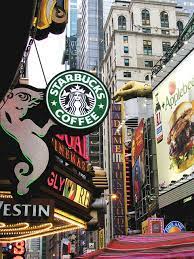Time Square Starbucks Times Square How To Order Coffee New York Winter