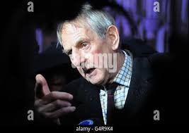 Retired surgeon dr david halpin leaves high court in london hi-res stock  photography and images