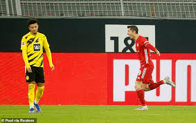 Verständlich, schließlich gehören beide teams zu denen. Dortmund 2 3 Bayern Visitors Win Through David Alaba Robert Lewandowski And Leroy Sane Goals Daily Mail Online