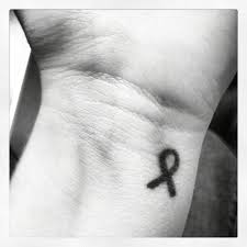 Breast cancer ribbon tattoos look the best when placed in prominent areas such as shoulders, ankles, back of the ear, nape of the neck, sleeves, wrists for those who choose cancer ribbon tattoos, it's usually either because their loved one has suffered from cancer or they are a survivor themselves. Cancer Ribbon Tattoo Ideas Tattoos At Repinned Net