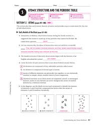 Download free books in pdf format. 5 Atomic Structure And The Periodic Table