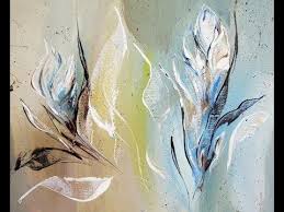 Acrylbilder, abstrakte kunst, leinwandbilder und gemälde. Simple Abstract Painting 10 Min Einfach Abstract Malen V182 Fruhlingsgruss Youtube Acrylmalerei Abstrakt Aquarellbilder Fur Anfanger Painting