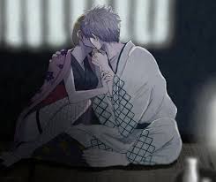 gintoki x tsukuyo mo mo rice 銀月 イケメンイラスト 銀魂 イラスト