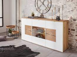 Lieferumfang 1 sideboard ohne dekoration. Sideboard Breite 180 Cm 3 Turen Online Kaufen Otto
