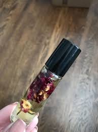 Feel the magic scent of beautiful flowers. Essential Oils With Dried Flowers Roller Bottles Glass Roll On Bottle Easy To Apply C Essential Oil Perfume How To Make Homemade Perfume Essential Oils