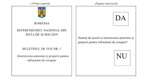 Am semnat astăzi decretul şi am convocat acest referendum împreună cu alegerile europarlamentare. Alegeri Europarlamentare 2019 Èi Referendum Cum ProcedÄm La Vot Èi Cum Vor ArÄta Buletinele Observatorul Prahovean