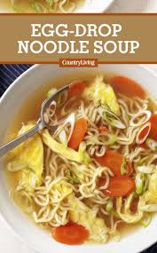 Egg Drop Noodle Soup Recipe Homemade Soup Recipe Egg Drop Delicious Soup Recipes