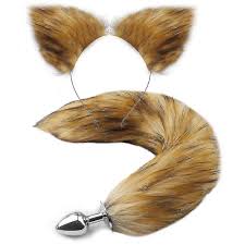 Fox Tail Anal Plug With Hairband For Women Sexy Games Cosplay Toys Prop |  Fruugo DE