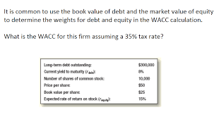 Solved N To Use The Book Value Of Debt And The Market Val Chegg Com