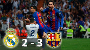 أهداف مباراة برشلونة 3 2 ريال مدريد 30 7 2017 لكأس الدولية Hd Youtube