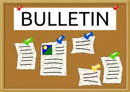 Past editions of the bulletin are available in the archive. File Bulletin Board With Notes Svg Wikimedia Belgium