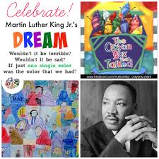 It is the perfect activity to pair with the book, the crayon box that talked, by shane de rolf or any crayon/color related book. A Box Of Crayons Martin Luther King Jr Lesson Plan Multicultural Art And Craft Lessons For Kids Kinderart