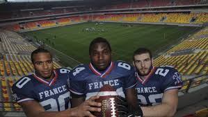 Toutes les infos sur les bleus, fiche des joueurs, stats, interview. Football Americain Demonstration De Jeu Avec L Equipe De France Video