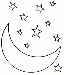 Free shapes coloring game by the learning apps is a fun game for kids. Moon And Star Coloring Page Free Printable Coloring Pages For Kids