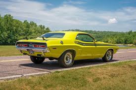Image result for Bright Yellow 1971 Challenger