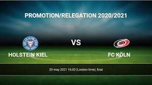 How to watch the holstein kiel vs cologne live stream video. Holstein Kiel Vs Fc Koln H2h 29 May 2021 Head To Head Stats Prediction