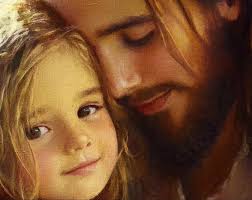 Jesus with Child Art Print: Divine Tenderness Christian Wall Art (Digital  Download)