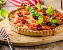 Recette De Tarte Tomates Cerise Chorizo Et Mozzarella Pour Entree Legere D Ete Recette Recette Tarte Tarte Tomate Tarte Aux Poireaux