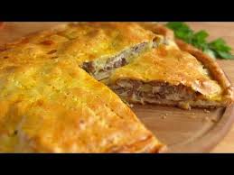 пирог с курицей и картошкой из слоеного теста рецепт Pirog Myasnoj S Kartoshkoj Prostoj Recept Idei Dlya Blyud Vkusnyashki Eda