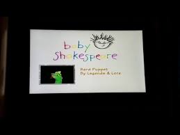 Baby Shakespeare Toy Chest 2000 Vhs Youtube