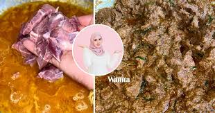 Masakan gulai cincang daging khas minang kabau aslinya dari bahan tetelan daging campur lemak dengan kuah santan yang super pedas sudah biasa disajikan oleh rumah makan padang sederhana saiyo sakato. Mudah Saja Buat Rendang Daging Guna Bahagian Harimau Menangis Kl Media