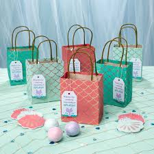 Mermaid Birthday Party Goodie Bags How To Set Up A Beautiful Mermaid Party Birthday Party Goodie Bags 1st Birthday Party Bags Mermaid Party Favors Bags