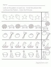 Books, games, songs, puzzles, art Pattern Sequence Worksheet