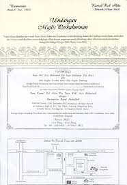 Kami juga menyediakan kad jemputan bagi majlis doa selamat, aqiqah atau tahlil yang juga memiliki fungsi yang sama seperti kad. Kad Jemputan Kahwin Altta