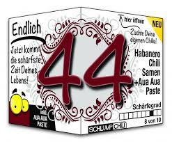 Endlich 44 Jahre Geschenk Witzige Geschenkideen Zum Geburtstag Schlump Chili Shop