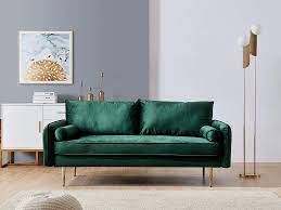 Current price $533.99 $ 533. Amazon Com Green Velvet Fabric Sofa Couch Julyfox 71 Inch Wide Mid Century Modern Living Room Couch With Side Storage Fashion Golden Legs For Small Spaces Kitchen Dining