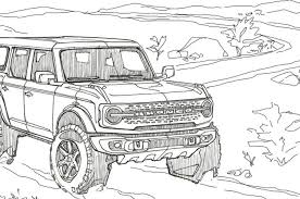 Sketsa bunga matahari untuk mewarnai. Ini Loh Gambar Gambar Sketsa Ford Bronco Untuk Anak Bisa Latih Skill Mewarnai Sambil Kenalkan Dunia 4x4 Gridoto Com