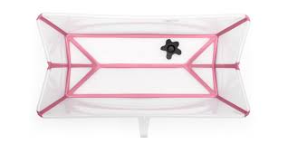 Tray for a newborn should have special grooves and slides for easy baby. Stokke Flexi Bath