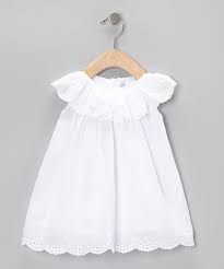 White Eyelet Dress Infant Toddler Zulily White Eyelet Dress Toddler White Dress Newborn Dresses