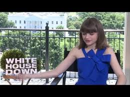 What was her reaction watching oz for the first time. Interview Joey King On White House Down Hd Youtube