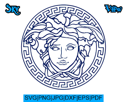Versace Svg Versace Logo Svg Cricut Silhouette Printable Svg Dxf Jpg Pdf Eps Png By Skyviewid On Etsy Versace Logo Svg Logo Redesign