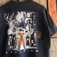 Pulled dragon ball box ad is not true (oct 25,. Shirts Tees Men S Clothing Rare Vintage Dragon Ball Z T Shirt New Old Stock With Tag Japanese Anime Vintage Anime